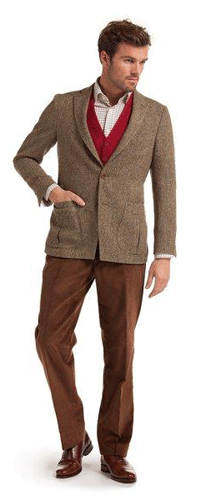 what to wear with a tweed jacket